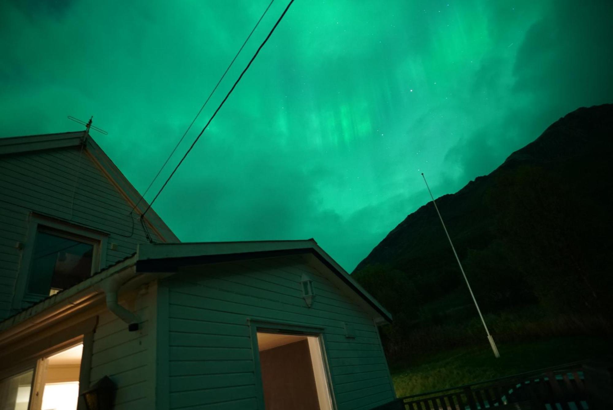 极光民宿northern Lights Laksvatn Екстериор снимка